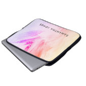 Schilderlijnen Textielregenboog Laptop Sleeve (Voorkant onderkant)