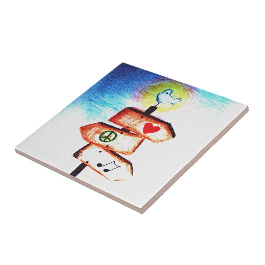 Schildermast Tegeltje (Zijkant)