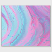 Schildermix voor babyblauw en roze pastel cadeaupapier (Vlak)