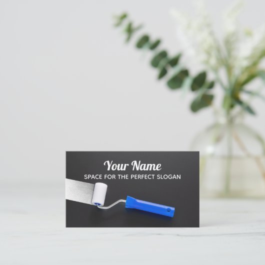 Schilderontwerp Visitekaartje (Staand voorkant)