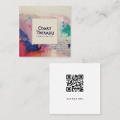 Schilderpalet Vierkante Visitekaartje (Voorkant / Achterkant)