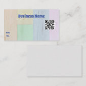 Schilderpanelen Visitekaartje (Voorkant / Achterkant)