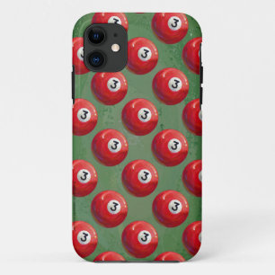Schilderpatroon met 3 poolbalken Case-Mate iPhone case