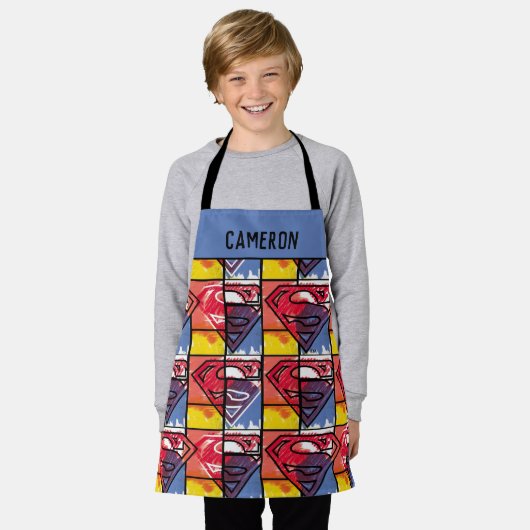 Schilderpatroon Schort (Gedragen)