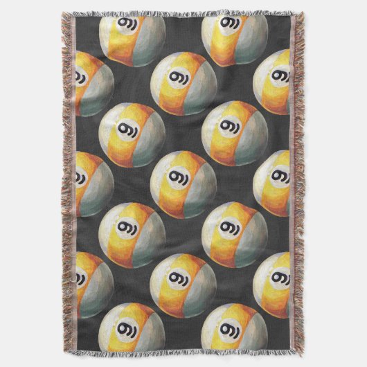 Schilderpatroon van 9 bakken deken (Voorkant Verticaal)