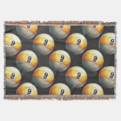 Schilderpatroon van 9 bakken deken (Voorkant)