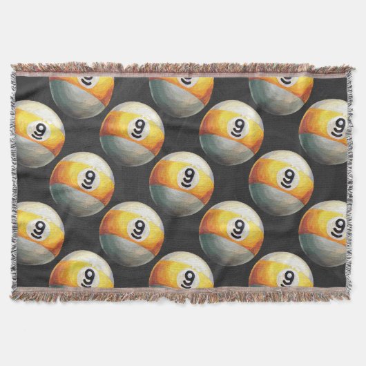 Schilderpatroon van 9 bakken deken (Voorkant)