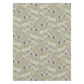 Schilderpatroon voor orchidee botanische Waterverf Tafelkleed (Voorkant)