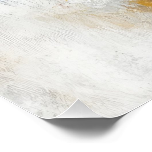 Schilderperceptie Glanzend Poster (Hoek)