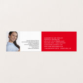 Schilderrol, Schilder & Decorator Foto Visitekaartje (Binnenkant ongevouwen)