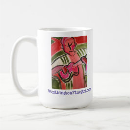 Schilders: Creëer je eigen mok met mijn pakkende w