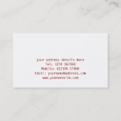 Schilders en Decorators Visitekaartje (Achterkant)