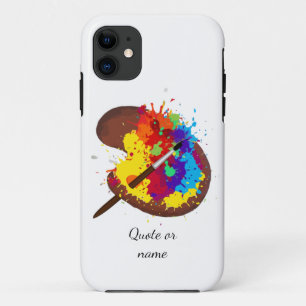 Schilders Kleurrijke Palet Artist Paint Aanpassen Case-Mate iPhone Case