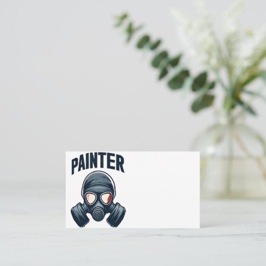 Schilders Visitekaartje (Staand voorkant)