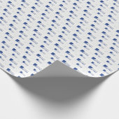 Schildersbrug klein logo cadeaupapier (Hoek)
