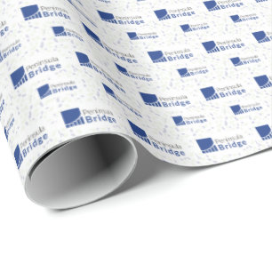 Schildersbrug klein logo cadeaupapier