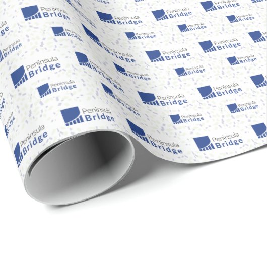 Schildersbrug klein logo cadeaupapier (Rol Hoek)