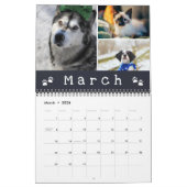 Schilderschilderingen najaar Maanden Pet Foto Coll Kalender (Mar 2026)