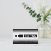 Schilderschilderpenseel van de Contractant Visitekaartje (Staand voorkant)