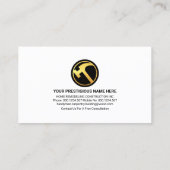 Schilderschilderpenseel Verven Visitekaartje (Achterkant)