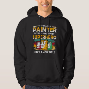 Schilderschilderverf voor kunstschilderschilders hoodie