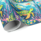 Schilderschildpad Cadeaupapier (Rol Hoek)