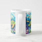 Schilderschildpad Grote Koffiekop (Achterkant)