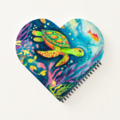 Schilderschildpad Notitieboek (Achterkant)