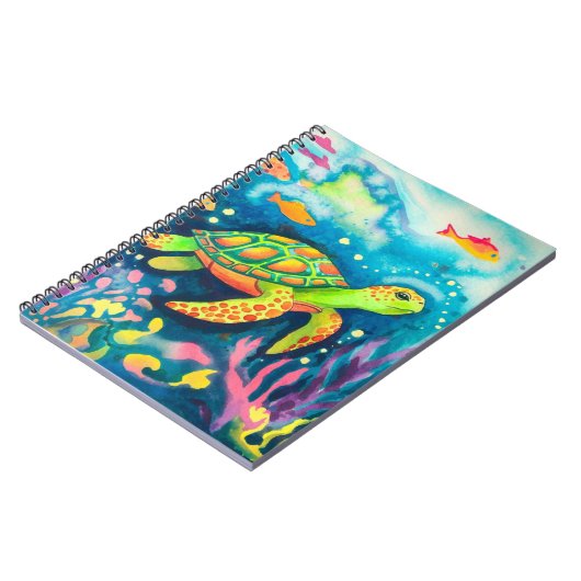 Schilderschildpad Notitieboek (Linkerzijde)