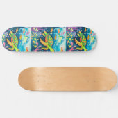 Schilderschildpad Persoonlijk Skateboard (Horizontaal)