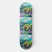Schilderschildpad Persoonlijk Skateboard (Voorkant)