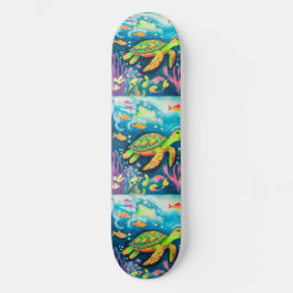Schilderschildpad Persoonlijk Skateboard