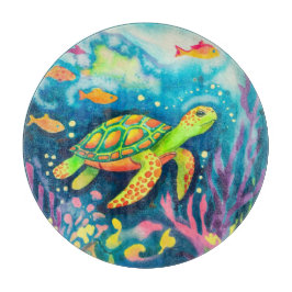 Schilderschildpad Snijplank