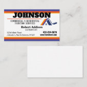 Schildersdiensten Commerciële en residentiële Visitekaartje (Voorkant / Achterkant)