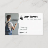 Schildersdiensten | Expert Painters Visitekaartje (Voorkant)
