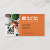 Schildersdiensten | Paint Rollers Visitekaartje (Achterkant)