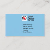 Schildersdiensten | schilder visitekaartje (Achterkant)