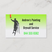 Schilderservice 🎨 Custom House Painter Visitekaartje (Voorkant)