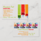 Schilderservice Foto's Aangepaste ambachtsman toev Visitekaartje (Voorkant / Achterkant)