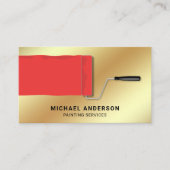 Schilderservice Schilderrol Professionele Schilder Visitekaartje (Voorkant)