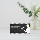 Schilderservice Schilderrol Professionele Schilder Visitekaartje (Staand voorkant)