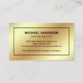 Schilderservice Schilderrol Professionele Schilder Visitekaartje (Achterkant)