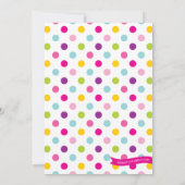 Schildersfeest Invitatie in krijtbordstijl Kaart (Achterkant)