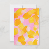 Schildersfeestje 1e verjaardagsfeestje Bedankt  (Achterkant)