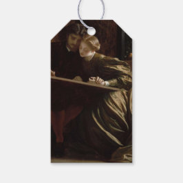 Schildershuwelijksreis (door Frederic Leighton) Cadeaulabel