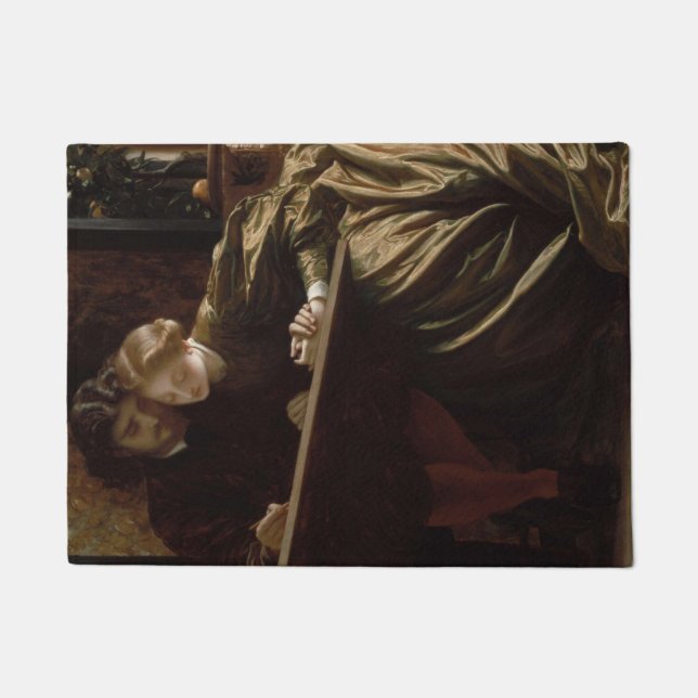 Schildershuwelijksreis (door Frederic Leighton) Deurmat (Voorkant)