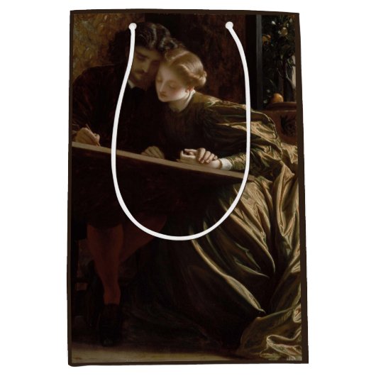 Schildershuwelijksreis (door Frederic Leighton) Medium Cadeauzakje (Voorkant)