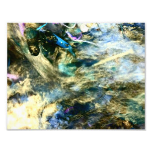 Schilderslagen Abstracte foto Afdruk