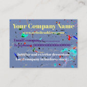 Schilderspatten Visitekaartje (Voorkant)