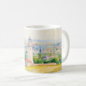 Schilderstijl afbeelding van Paphos Lighthouse, Cy Koffiemok (Voorkant rechts)